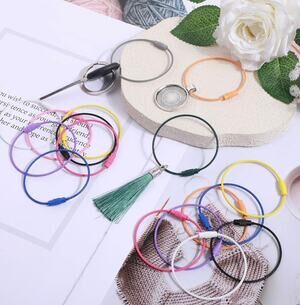 6 Wire Keychain Cable 2 mm Cable Key Ring 6 Inch Stainless Steel Keychain Loop